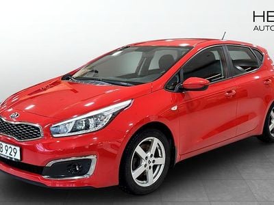 Röd Begagnad 2017 Kia Ceed Halvkombi | 99 900 kr (Marknadspris)