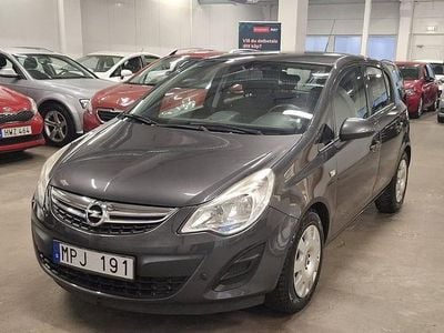 Begagnad Opel Corsa Enjoy 84 HK (61 kW) 2012 Grå Halvkombi