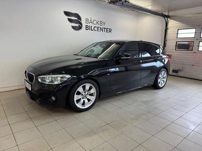 Begagnad BMW 116 M Sport 116 HK (85 kW) 2016 Svart Halvkombi