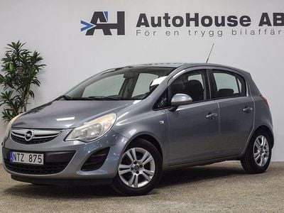 Begagnad Opel Corsa Enjoy 86 HK (63 kW) 2011 Grå Halvkombi