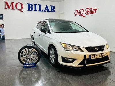 Begagnad Seat Leon FR 150 HK (110 kW) 2015 Vit Halvkombi