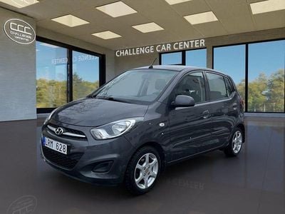 Begagnad Hyundai i10 Premium 69 HK (50 kW) 2011 Mörkgrå Halvkombi