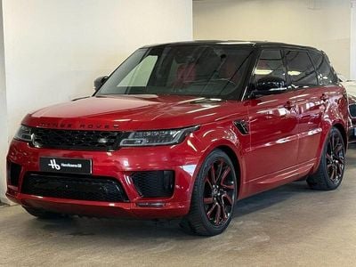 Begagnad Land Rover Range Rover Sport Autobiography 525 HK (386 kW) 2018 Röd SUV