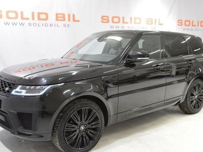 begagnad Land Rover Range Rover Sport 3.0 V6 Black edition Panorama