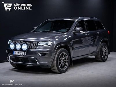 Grå Begagnad 2018 Jeep Grand Cherokee Overland SUV | 269 900 kr (Marknadspris)