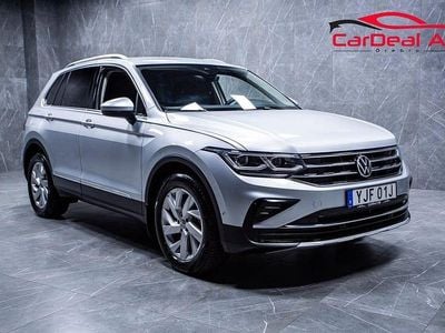 Silver Begagnad 2021 VW Tiguan Elegance SUV | 278 800 kr (Marknadspris)