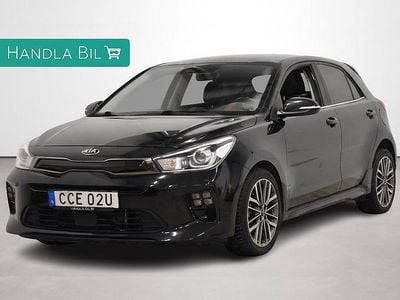 Svart Begagnad 2020 Kia Rio GT-Line Halvkombi | 189 700 kr (Marknadspris)