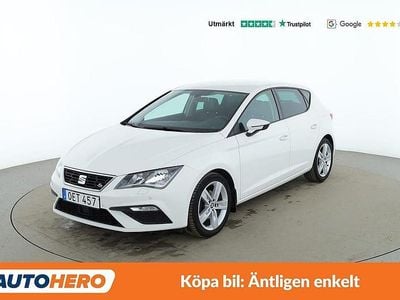Begagnad Seat Leon FR 126 HK (92 kW) 2018 Vit Halvkombi