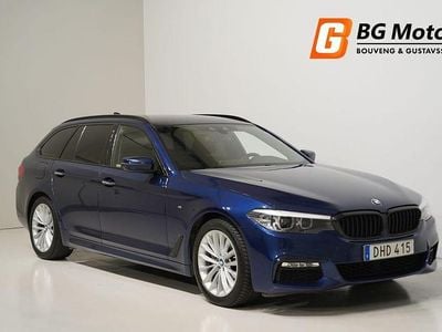 Blå Begagnad 2018 BMW 520 M Sport Kombi | 274 900 kr (Marknadspris)