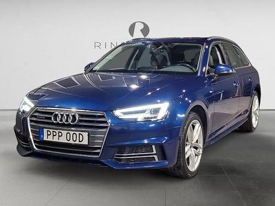 Blå Begagnad 2017 Audi A4 S-Line Kombi | 189 900 kr (Marknadspris)