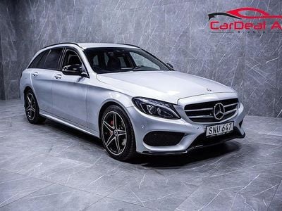 Silver Begagnad 2016 Mercedes C220 AMG line Kombi | 248 800 kr (Lite dyr)