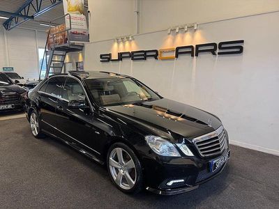 Begagnad Mercedes E250 Avantgarde 204 HK (150 kW) 2011 Svart Sedan