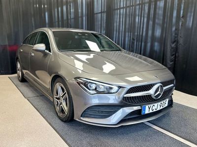 begagnad Mercedes CLA220 Shooting Brake AMG|Burmester|Drag|Widescreen|Navi