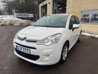 Begagnad Citroën C3 99 HK (72 kW) 2016 Vit Halvkombi