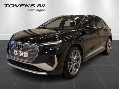Begagnad Audi Q4 e-tron S-Line 150 kW (204 HK) 2023 Svart SUV