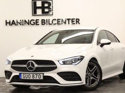 Vit Begagnad 2019 Mercedes CLA180 AMG Sedan | 264 900 kr (Marknadspris)
