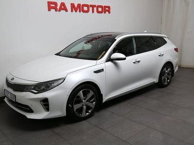 Vit Begagnad 2016 Kia Optima GT-Line Kombi | 149 900 kr (Bra pris)