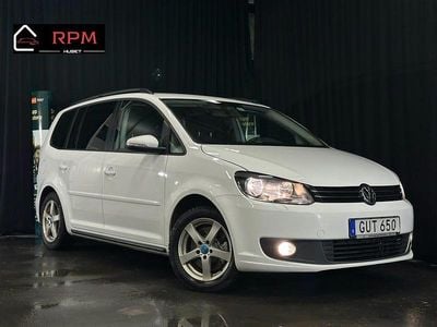 Begagnad VW Touran 140 HK (102 kW) 2015 Vit Minibuss