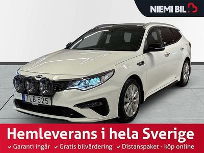 Vit Begagnad 2018 Kia Optima Sport Kombi | 227 900 kr (Lite dyr)