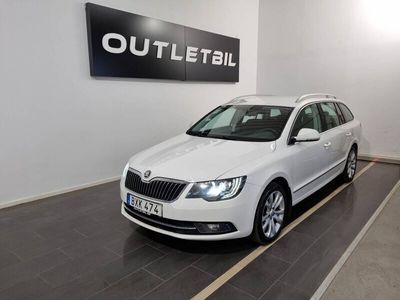 begagnad Skoda Superb Kombi 2.0 TDI 4x4 Automat Drag Värme 170hk