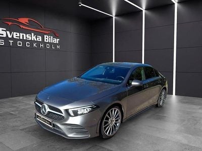 Begagnad Mercedes A200 AMG 163 HK (119 kW) 2019 Mörkgrå Sedan