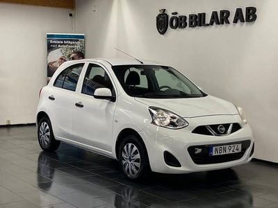 Vit Begagnad 2016 Nissan Micra Halvkombi | 79 900 kr (Lite dyr)