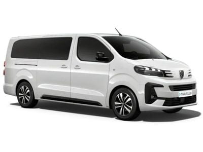 Vit kaolin Ny 2025 Peugeot Traveller Allure Minibuss | 579 900 kr