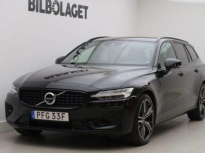 Svart Begagnad 2022 Volvo V60 R-Design Kombi | 429 500 kr (Lite dyr)
