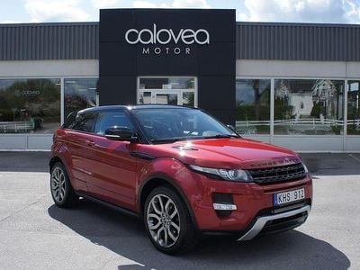 Begagnad Land Rover Range Rover evoque Dynamic 244 HK (179 kW) 2012 Röd SUV
