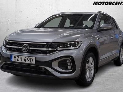 Silver Begagnad 2024 VW T-Roc R-line SUV | 399 000 kr (Marknadspris)