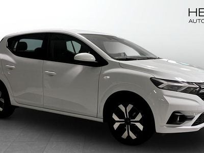 Vit (white) Ny 2025 Dacia Sandero Expression Halvkombi | 219 900 kr (Marknadspris)