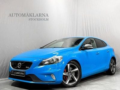 Begagnad Volvo V40 R-Design 254 HK (186 kW) 2013 Blå Halvkombi