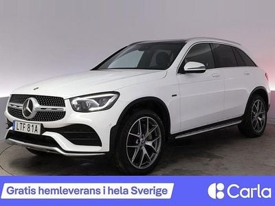 Vit Begagnad 2020 Mercedes GLC300e AMG SUV | 407 900 kr (Dyr)