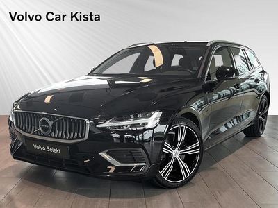 Svart Begagnad 2021 Volvo V60 Inscription Kombi | 409 900 kr (Marknadspris)