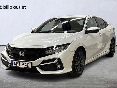 Begagnad Honda Civic Elegance 126 HK (92 kW) 2020 Vit Halvkombi