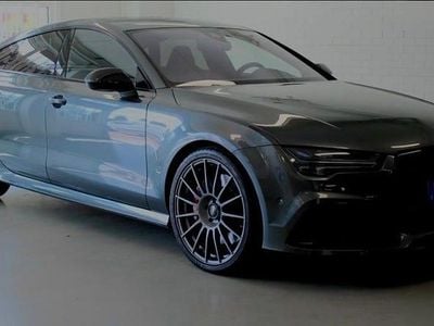 Bilen går mot mörkare grå med en fin glans! Begagnad 2016 Audi RS7 Sportback Halvkombi | 595 000 kr