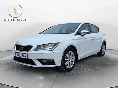 Begagnad Seat Leon Style 131 HK (96 kW) 2019 Vit Halvkombi