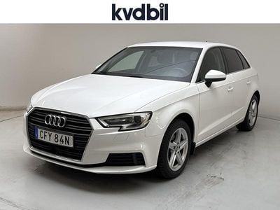 Begagnad Audi A3 Proline 2020 Vit