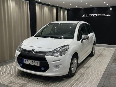 Vit Begagnad 2014 Citroën C3 PureTech Halvkombi | 54 900 kr (Marknadspris)
