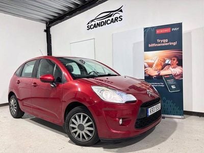 Röd Begagnad 2010 Citroën C3 Halvkombi | 29 900 kr (Marknadspris)