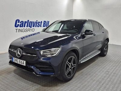 Begagnad Mercedes GLC220 AMG 194 HK (142 kW) 2022 Blå metallic Sportkupé