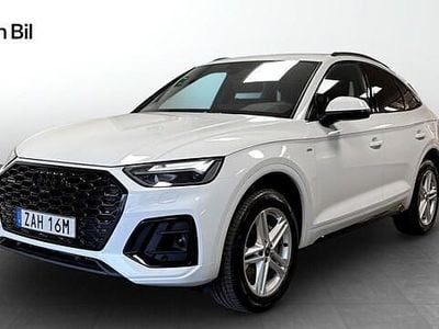 Glaciärvit metallic Begagnad 2024 Audi Q5 Sportback S-Line SUV | 599 000 kr (Lite dyr)