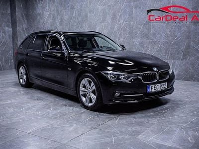 Begagnad BMW 320 Sport Line 190 HK (139 kW) 2017 Svart Kombi