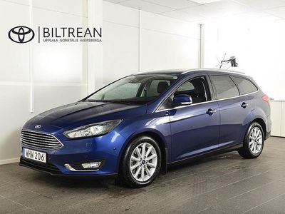 Blå Begagnad 2014 Ford Focus Titanium Kombi | 138 900 kr (Lite dyr)