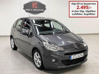 Grå Begagnad 2015 Citroën C3 Halvkombi | 79 000 kr (Lite dyr)