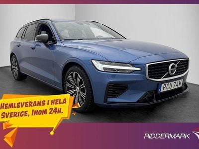 Blå Begagnad 2020 Volvo V60 R-Design Kombi | 318 900 kr