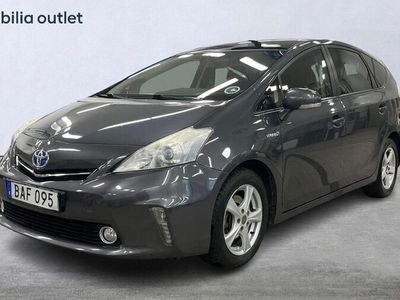 begagnad Toyota Prius Hybrid CVT 7-Sits Pano Navi Head up Keyless 2013, Halvkombi