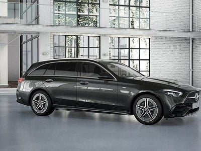 Ny Mercedes C300e 313 HK (230 kW) 2025 Grå ( grafitgrå metallic) Kombi