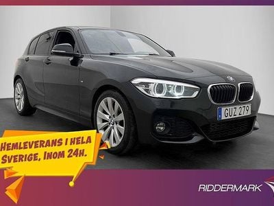 Begagnad BMW 118 M Sport 150 HK (110 kW) 2018 Svart Halvkombi