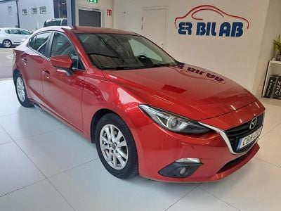 Begagnad Mazda 3 121 HK (88 kW) 2016 Röd Sedan